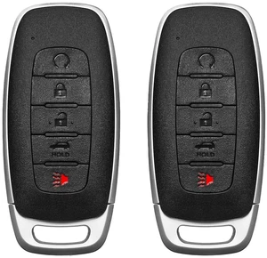 2 Keylessbest Replacement for 2022 2023 2024 2025 Nissan Pathfinder Rogue Key Fob Remote Control KR5TXPZ3 5 Buttons 434MHz 2 Keylessbest Replacement for 2022 2023 2024 2025 Nissan Pathfinder Rogue Key Fob Remote Control KR5TXPZ3 5 Buttons 434MHz
