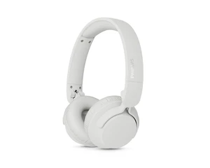 Philips TAH4000 Wireless On-Ear Bluetooth Headphones, 70H Playtime, Dynamic Bass - White Philips TAH4000 Wireless On-Ear Bluetooth Headphones, 70H Playtime, Dynamic Bass - White