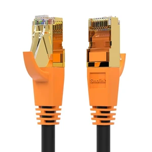 Smolink Cat 8 Ethernet Cable 30FT, 40Gbps High Speed LAN Cable Smolink Cat 8 Ethernet Cable 30FT, 40Gbps High Speed LAN Cable