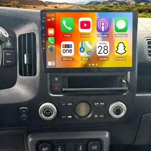 10.1" HD Car Stereo for Honda Ridgeline 2006-2014 Touch Screen Double Din Compatible Apple Carplay Wireless Android Auto with GPS Navigation, Voice Control, Mirror Link, Bluetooth 10.1" HD Car Stereo for Honda Ridgeline 2006-2014 Touch Screen Double Din Compatible Apple Carplay Wireless Android Auto with GPS Navigation, Voice Control, Mirror Link, Bluetooth
