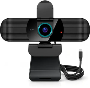 RUWBY Pro UHD 4K/30fps Webcam, External USB-C Web Camera for PC/Laptop RUWBY Pro UHD 4K/30fps Webcam, External USB-C Web Camera for PC/Laptop