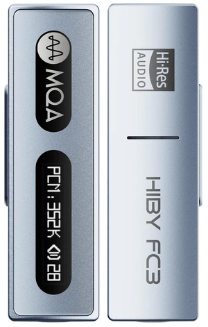 HiBy FC3 USB DAC with Display Hi-Res Audio 112mW Output Power Support PCM DSD MQA dongle for iPhone/MAC/Android/Windows(Blue) HiBy FC3 USB DAC with Display Hi-Res Audio 112mW Output Power Support PCM DSD MQA dongle for iPhone/MAC/Android/Windows(Blue)