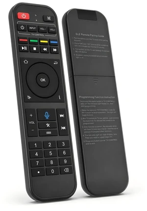 RC-200 Replacement Smart Bluetooth Voice Remote Control, Compatible with SuperBox S6 Max, S6 Ultra, S6 Pro, S5 Max, S5 Pro, Elite Ultra, Elite Pro+, S4 Pro, and S3 Pro RC-200 Replacement Smart Bluetooth Voice Remote Control, Compatible with SuperBox S6 Max, S6 Ultra, S6 Pro, S5 Max, S5 Pro, Elite Ultra, Elite Pro+, S4 Pro, and S3 Pro