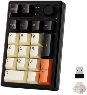 K19Pro Numeric Keyboard, Long-Lasting Version (Without RGB) K19Pro Numeric Keyboard, Long-Lasting Version (Without RGB)