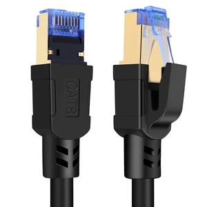 SEPWIK Cat8 Ethernet Cable, High Speed Cat 8 Network Ethernet Patch Internet Cable with Gold Plated RJ45 Connector, Compatible with Cat7 Cat6, Gigabit S/FTP LAN Wire SEPWIK Cat8 Ethernet Cable, High Speed Cat 8 Network Ethernet Patch Internet Cable with Gold Plated RJ45 Connector, Compatible with Cat7 Cat6, Gigabit S/FTP LAN Wire