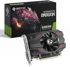 SOYO AMD Radeon RX 550 4G GDDR5 Gaming Graphics Card,HDMI/DP/DVI Port SOYO AMD Radeon RX 550 4G GDDR5 Gaming Graphics Card,HDMI/DP/DVI Port