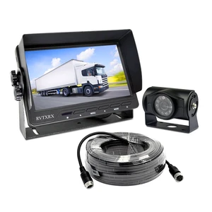 Backup Camera System with 7 inch Definition Display + IP69 Waterproof and Night Vision Reverse Camera for Truck, Trailer, RV, Motorhome etc. Backup Camera System with 7 inch Definition Display + IP69 Waterproof and Night Vision Reverse Camera for Truck, Trailer, RV, Motorhome etc.