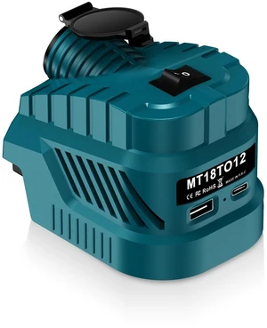 Car Refrigerator Power Supply for Makita 18V Battery,Cigarette Lighter Interface,DC 12V Step Down Converter Power Wheel,Max Output 240W 20A,with USB A and Type C Port,for Golf Cart RC Car Truck Car Refrigerator Power Supply for Makita 18V Battery,Cigarette Lighter Interface,DC 12V Step Down Converter Power Wheel,Max Output 240W 20A,with USB A and Type C Port,for Golf Cart RC Car Truck