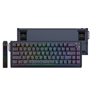 Glacier Skyloong GK68HEAT Aluminum Case, Triple Mode Connection, Detachable USB-C, Side Print Keycaps, Hot Swappable Mechanical and Magnetic Keyboard (Contour Line/Black, Standard Cable) Glacier Skyloong GK68HEAT Aluminum Case, Triple Mode Connection, Detachable USB-C, Side Print Keycaps, Hot Swappable Mechanical and Magnetic Keyboard (Contour Line/Black, Standard Cable)