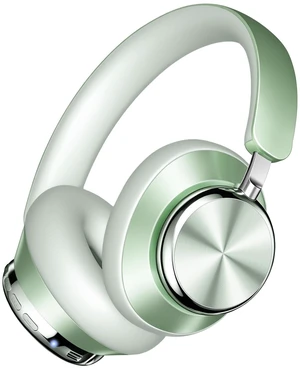 Wentronic Y03 Bluetooth Headphones Wireless Active Noise Cancelling Over Ear Headphones 48 Hours Playtime High Sound Quality 6 EQ Music Mode Headphones with Soft Ear Cushion - Green Wentronic Y03 Bluetooth Headphones Wireless Active Noise Cancelling Over Ear Headphones 48 Hours Playtime High Sound Quality 6 EQ Music Mode Headphones with Soft Ear Cushion - Green