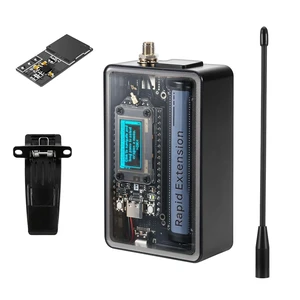 Heltec V4 LoRa Development Board with Buzzer, Tempered Glass Heltec V4 Case, ESP32-S3 SX1262 Wireless Module, Ultra-Compact Protective Case for Meshtastic Devices and Smart IoT Alerts Heltec V4 LoRa Development Board with Buzzer, Tempered Glass Heltec V4 Case, ESP32-S3 SX1262 Wireless Module, Ultra-Compact Protective Case for Meshtastic Devices and Smart IoT Alerts