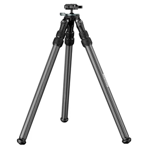 Manbily QM-2836 Shooting Tripod, Inverted Hunting Carbon Fiber Tripod with 45mm Ball Head and Picatinny to Arca Swiss Adapters, 36mm Thick Tubes, Max Load 55lbs Black Manbily QM-2836 Shooting Tripod, Inverted Hunting Carbon Fiber Tripod with 45mm Ball Head and Picatinny to Arca Swiss Adapters, 36mm Thick Tubes, Max Load 55lbs Black
