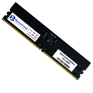 ByteFest 24GB DDR5 RAM 6000MHz PC5-48000 CL46 Overclocking XMP 3.0 UDIMM 1.35V 288 Pin Compatible Desktop Computer Upgrade Memory Module RAM ByteFest 24GB DDR5 RAM 6000MHz PC5-48000 CL46 Overclocking XMP 3.0 UDIMM 1.35V 288 Pin Compatible Desktop Computer Upgrade Memory Module RAM