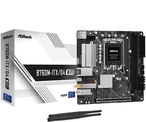 ASRock B760M-ITX/D4 WiFi Supports 13th Gen & 12th Gen Intel Core Processors (LGA1700) ASRock B760M-ITX/D4 WiFi Supports 13th Gen & 12th Gen Intel Core Processors (LGA1700)