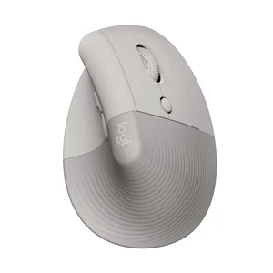 Logitech Lift Vertical Ergonomic Wireless Mouse - Sand Logitech Lift Vertical Ergonomic Wireless Mouse - Sand