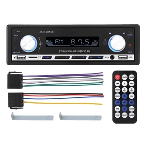 ePathChina 12V 1 DIN Bluetooth Car Stereo Audio MP3 Player FM Radio, USB Fast Charging, Hands-Free Calling, Supports MP3/EQ/SD/TF/AUX, Dual USB & Remote Control, Not CD DVD Player ePathChina 12V 1 DIN Bluetooth Car Stereo Audio MP3 Player FM Radio, USB Fast Charging, Hands-Free Calling, Supports MP3/EQ/SD/TF/AUX, Dual USB & Remote Control, Not CD DVD Player