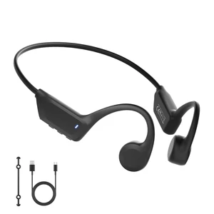 Gelecek Bone Conduction Headphones, Bluetooth 6.0 Open-Ear Ergonomic Wireless Sports Headphones, IPX5 Waterproof Sweatproof, 10H Playtime for Running, Gym, Training, Fitness Gelecek Bone Conduction Headphones, Bluetooth 6.0 Open-Ear Ergonomic Wireless Sports Headphones, IPX5 Waterproof Sweatproof, 10H Playtime for Running, Gym, Training, Fitness