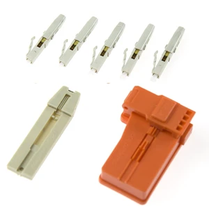 10pcs LC MM Fiber Optic Quick Connectors Multi Mode Fiber Mechanical Fast Connectors Adapter for 0.9/2.0/3.0mm multimode Fiber Round Cable 10pcs LC MM Fiber Optic Quick Connectors Multi Mode Fiber Mechanical Fast Connectors Adapter for 0.9/2.0/3.0mm multimode Fiber Round Cable