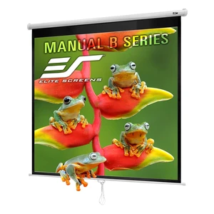 Elite Screens Manual B 100-Inch Manual Pull Down Projector Screen, M100S Elite Screens Manual B 100-Inch Manual Pull Down Projector Screen, M100S