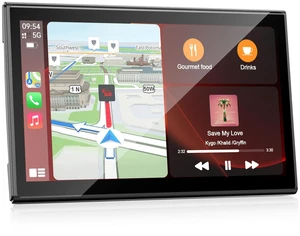 Topexplore 7" Wireless CarPlay Screen with Magnetic Mount & Android Auto Topexplore 7" Wireless CarPlay Screen with Magnetic Mount & Android Auto