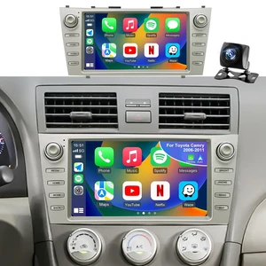 64G 5GWiFi Upgrade Android Car Radio for Toyota Camry 2007 2008 2009 2010 2011, Head Unit HD 9inch Touch Screen Car Stereo Wireless Carplay Android Auto Bluetooth GPS Navigation SWC FM Backup C 64G 5GWiFi Upgrade Android Car Radio for Toyota Camry 2007 2008 2009 2010 2011, Head Unit HD 9inch Touch Screen Car Stereo Wireless Carplay Android Auto Bluetooth GPS Navigation SWC FM Backup C