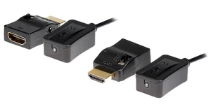 Seco-Larm MVE-PN11-01Q Enforcer IR Over HDMI Kit; Includes 2X HDMI Adapters, 1 IR Trasmitter, and 1 IR Receiver; Transmitter and Receiver are Each Built with a 4.5ft Cord; 3.5mm Jack Seco-Larm MVE-PN11-01Q Enforcer IR Over HDMI Kit; Includes 2X HDMI Adapters, 1 IR Trasmitter, and 1 IR Receiver; Transmitter and Receiver are Each Built with a 4.5ft Cord; 3.5mm Jack