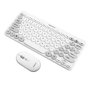 RadioShack Wireless Keyboard and Mouse Combo 2607124 2.4GHz USB White RadioShack Wireless Keyboard and Mouse Combo 2607124 2.4GHz USB White