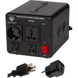 Dynastar Step Up & Step Down Voltage Converter and Transformer, 110-220 to 220-240 Volts; Heavy Duty, Extra Durable Lifetime Coil, 5-Year-Warranty, 5500 Watts Dynastar Step Up & Step Down Voltage Converter and Transformer, 110-220 to 220-240 Volts; Heavy Duty, Extra Durable Lifetime Coil, 5-Year-Warranty, 5500 Watts