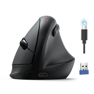 TECKNET Ergonomic Mouse, BT5.3/2.4G, Silent Wireless Vertical, Rechargeable TECKNET Ergonomic Mouse, BT5.3/2.4G, Silent Wireless Vertical, Rechargeable