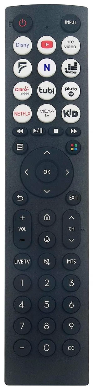 ERF2D36H Replace Remote Control Fit for HISENSE TV 43A53FUV 43A51HUV ERF2D36H Replace Remote Control Fit for HISENSE TV 43A53FUV 43A51HUV