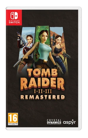Just For Games Video Game for Switch Tomb Raider I-III Remastered Starring Lara Croft - EAN Brand: 5056635609601 Just For Games Video Game for Switch Tomb Raider I-III Remastered Starring Lara Croft - EAN Brand: 5056635609601