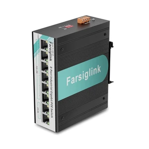 8 Port Industrial Gigabit PoE+ DIN-Rail Ethernet Switch, Plug & Play, 16Gbps Switching Capacity, IP40 Unmanaged DIN Rail Switch for IP Cameras, VoIP Systems and More 8 Port Industrial Gigabit PoE+ DIN-Rail Ethernet Switch, Plug & Play, 16Gbps Switching Capacity, IP40 Unmanaged DIN Rail Switch for IP Cameras, VoIP Systems and More