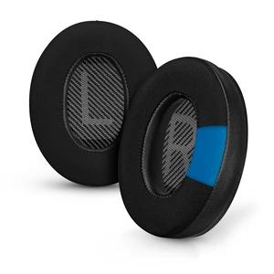Hybrid Replacement Earpads for Bose QuietComfort 25 (QC25) Wireless Headphones, Soft Gel, Breathable Fabric w/PU Leather & Memory Foam, Extra Comfort, Easy Install, By Brainwavz (Black) Hybrid Replacement Earpads for Bose QuietComfort 25 (QC25) Wireless Headphones, Soft Gel, Breathable Fabric w/PU Leather & Memory Foam, Extra Comfort, Easy Install, By Brainwavz (Black)