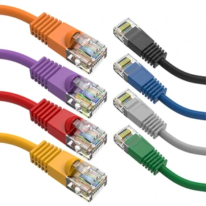 Electriduct 24-Pack CAT6 Snagless Ethernet Patch Cables 2 Feet - White Electriduct 24-Pack CAT6 Snagless Ethernet Patch Cables 2 Feet - White