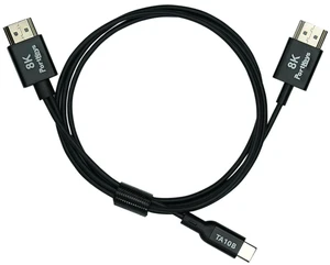 Portkeys 8K HDMI Cable 48Gbps High Speed HDMI 2.1 Cord 2.5mm OD Ultra Thin Video Control Cable Compatible with LH7C for S0NY ZVE1/ZV-1/A9II/A6700/A7CII, CAN0N R5/R6/R6II/R7/R8, etc (TA05B, 50cm) Portkeys 8K HDMI Cable 48Gbps High Speed HDMI 2.1 Cord 2.5mm OD Ultra Thin Video Control Cable Compatible with LH7C for S0NY ZVE1/ZV-1/A9II/A6700/A7CII, CAN0N R5/R6/R6II/R7/R8, etc (TA05B, 50cm)