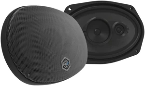 HEX Audio HEX-CS69 6x9 Inch 300 Watt Coaxial Car Speakers Pair HEX Audio HEX-CS69 6x9 Inch 300 Watt Coaxial Car Speakers Pair