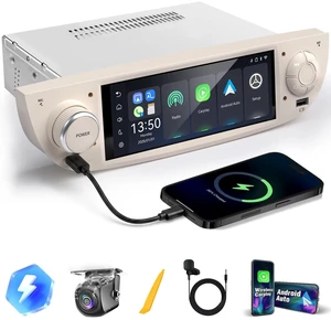 SOOEMAKA Car Stereo Radio for Fiat 500 2007-2015, CarPlay&Android Auto SOOEMAKA Car Stereo Radio for Fiat 500 2007-2015, CarPlay&Android Auto