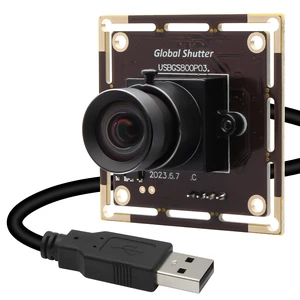 IFWATER 120fps High Speed Global Shutter USB Camera,800P@120fps 480P@210fps No Distortion Monochrome Lens,UVC Plug and Play for PC Laptop Android Lightburn Robotics 3D Printing Motion Capture IFWATER 120fps High Speed Global Shutter USB Camera,800P@120fps 480P@210fps No Distortion Monochrome Lens,UVC Plug and Play for PC Laptop Android Lightburn Robotics 3D Printing Motion Capture