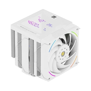 Thermalright-TR Phantom Spirit 120 Digital SNOW CPU Cooler,Dual PWM Fans, 7 Heat pipes CPU Cooling,Digital Screen Top Cover-Magnetic Attraction,for lga1700/1851/1150/1151/1200, AM4/AM5,Heat Thermalright-TR Phantom Spirit 120 Digital SNOW CPU Cooler,Dual PWM Fans, 7 Heat pipes CPU Cooling,Digital Screen Top Cover-Magnetic Attraction,for lga1700/1851/1150/1151/1200, AM4/AM5,Heat