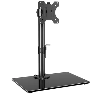 MOUNT PRO Single Monitor Stand Fits Max 32 inch Screen, Free-Standing Computer Desk Stand, Display Mount with Height Adjustable, Swivel, Tilt, Rotation, VESA Monitor Stand 100x100 MOUNT PRO Single Monitor Stand Fits Max 32 inch Screen, Free-Standing Computer Desk Stand, Display Mount with Height Adjustable, Swivel, Tilt, Rotation, VESA Monitor Stand 100x100