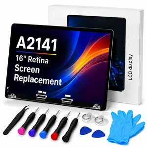 Vahuqrel A2141 Screen Replacement A2141 LCD for 16 inches MacBook Pro 2019 Year 2560x1600 Replacement LCD Full Assembly for EMC 3347 661-14200 Space Grey Vahuqrel A2141 Screen Replacement A2141 LCD for 16 inches MacBook Pro 2019 Year 2560x1600 Replacement LCD Full Assembly for EMC 3347 661-14200 Space Grey