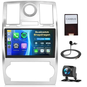 Driauto 8 Core 4GB+64GB Qualcomm Radio for Chrysler 300C 2004-2011 9 Inch Driauto 8 Core 4GB+64GB Qualcomm Radio for Chrysler 300C 2004-2011 9 Inch