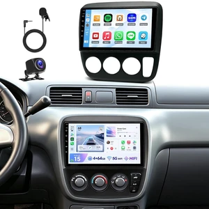 Upgrcaru 4+64G Car Radio for Honda CRV 1997 1998 1999 2000 2001 Manual A/C Upgrcaru 4+64G Car Radio for Honda CRV 1997 1998 1999 2000 2001 Manual A/C
