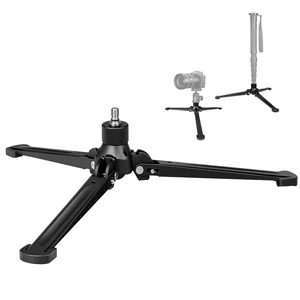 TONYBOO Monopod Tripod Base, Heavy Duty Aluminum Monopod Support Feet with 3/8-Inch Screw, Foldable Desktop Mini Tripod Stand for DSLR Camera, Stabilizer, Camcorder, Outdoor Photography-TM-5 TONYBOO Monopod Tripod Base, Heavy Duty Aluminum Monopod Support Feet with 3/8-Inch Screw, Foldable Desktop Mini Tripod Stand for DSLR Camera, Stabilizer, Camcorder, Outdoor Photography-TM-5