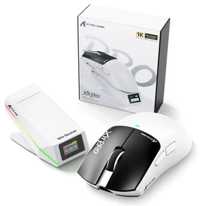 ATTACK SHARK X11PROV2 Tri Mode Lightweight Wireless Gaming Mouse-WhiteBlack ATTACK SHARK X11PROV2 Tri Mode Lightweight Wireless Gaming Mouse-WhiteBlack