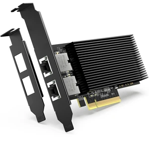 VIMIN 10G PCI-E Network Card with 10Gbps Dual RJ45 Ports VIMIN 10G PCI-E Network Card with 10Gbps Dual RJ45 Ports
