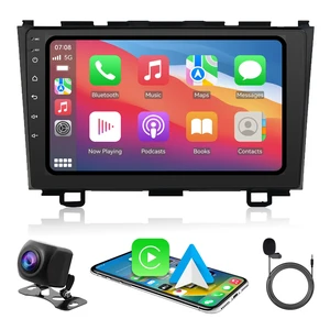 Car Stereo for Honda CRV 2007-2011, 9" Touch Screen MP5 Player with Apple CarPlay, Android Auto, Bluetooth, Backup Camera Car Stereo for Honda CRV 2007-2011, 9" Touch Screen MP5 Player with Apple CarPlay, Android Auto, Bluetooth, Backup Camera