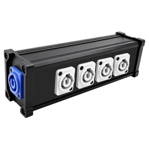 MEIRIYFA 5 Channel PowerCon 1 Input to PowerCon 5 Output Multi Splitter Power Distribution Box Adapter 1 in 5 Way Power Center for LED Screen Audio Stage Light Power Video Equipment MEIRIYFA 5 Channel PowerCon 1 Input to PowerCon 5 Output Multi Splitter Power Distribution Box Adapter 1 in 5 Way Power Center for LED Screen Audio Stage Light Power Video Equipment