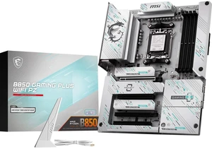MSI B850 Gaming Plus WiFi PZ Motherboard, ATX - Supports AMD Ryzen 9000/8000 / 7000 Processors, AM5 - DDR5 Memory Boost 8200+ MT/s (OC), PCIe 5.0 x16, M.2 Gen5, Wi-Fi 7, 5G LAN MSI B850 Gaming Plus WiFi PZ Motherboard, ATX - Supports AMD Ryzen 9000/8000 / 7000 Processors, AM5 - DDR5 Memory Boost 8200+ MT/s (OC), PCIe 5.0 x16, M.2 Gen5, Wi-Fi 7, 5G LAN