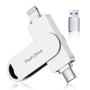 (No APP Required) Apple MFi Certified Phone Photo Stick, USB Flash Drive 512GB for iPhone Memory Stick, 3-in-1 iPhone Photo Transfer Stick, High-Speed USB Thumb Drive for iPhone/iPad/Android/PC Silver (No APP Required) Apple MFi Certified Phone Photo Stick, USB Flash Drive 512GB for iPhone Memory Stick, 3-in-1 iPhone Photo Transfer Stick, High-Speed USB Thumb Drive for iPhone/iPad/Android/PC Silver